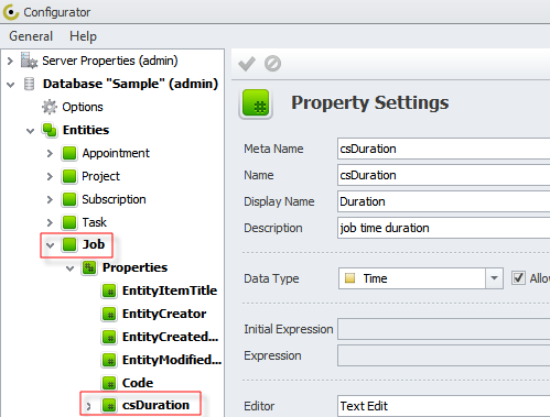 Custom Database Configuration Checklist